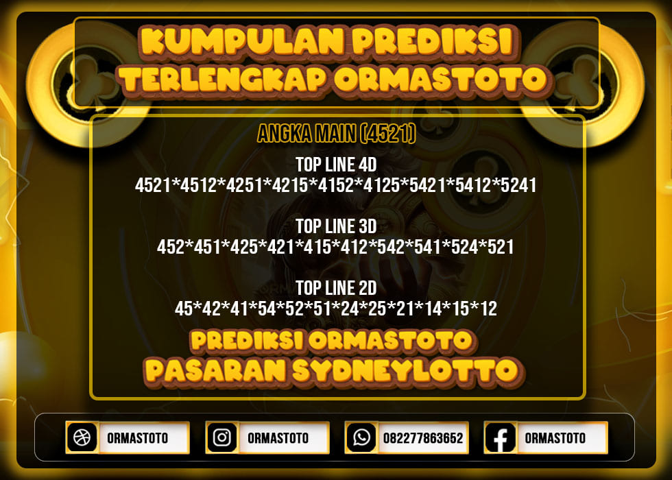 PREDIKSI SYDNEY HARI INI 08 NOVEMBER 2024