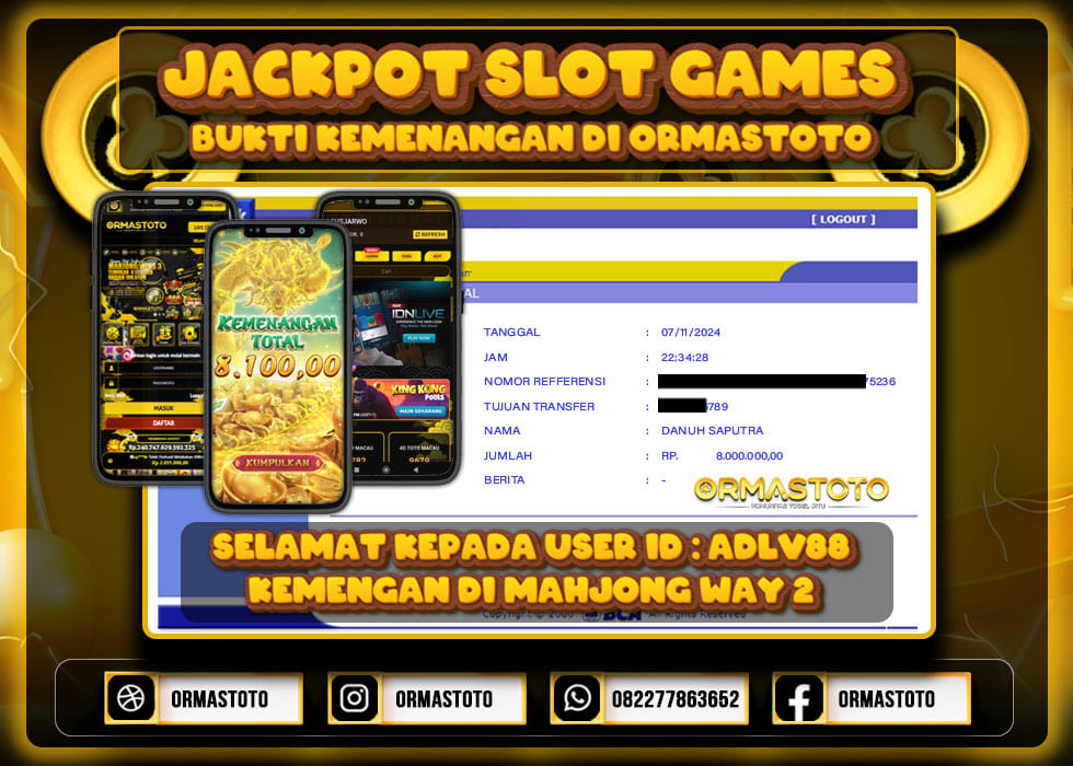 KEMENANGAN DI MAHJONG WAYS 2 MEMBER ORMASTOTO